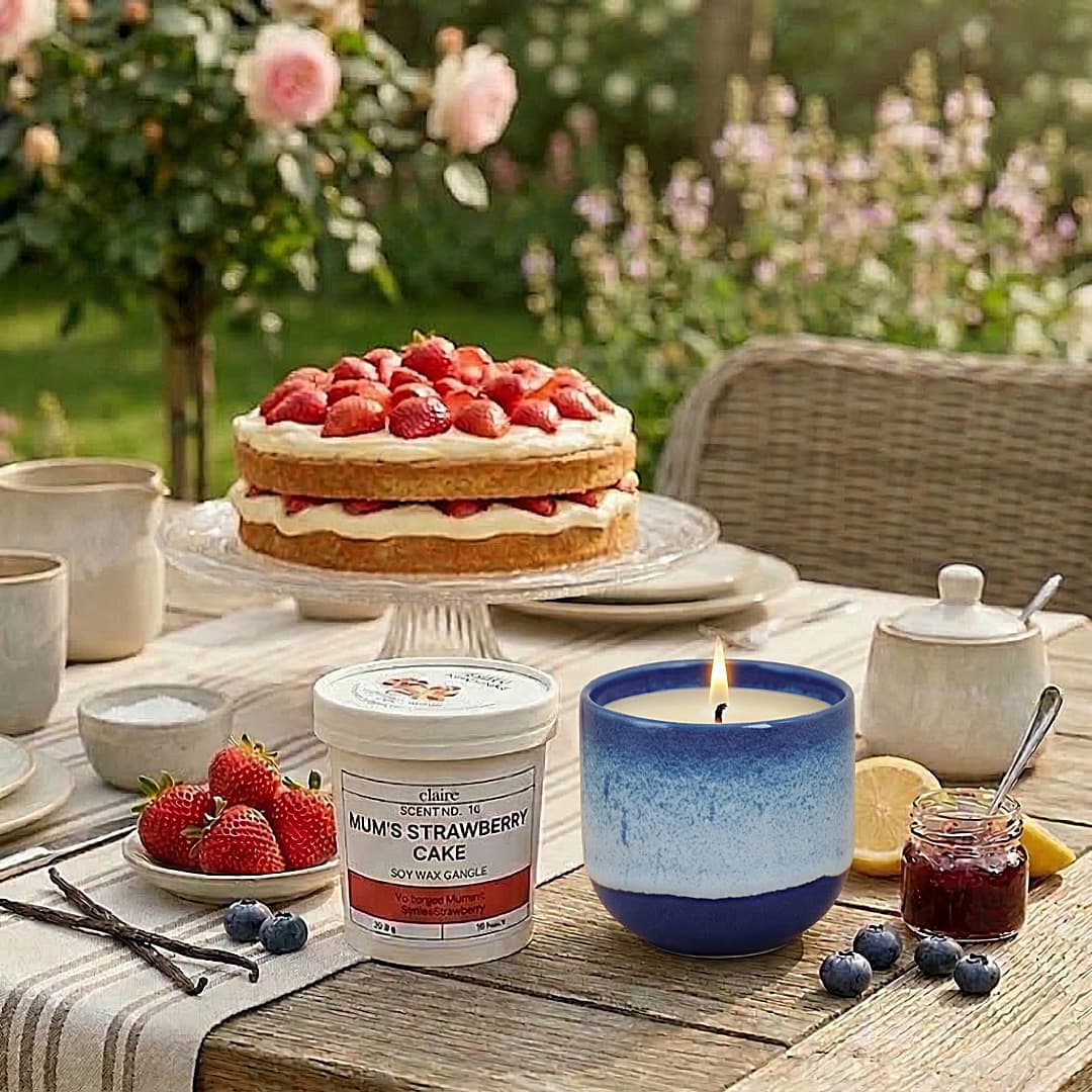 Mix it Match it Love it Scent No. 16 – Duftkerze im blauen Gefäß