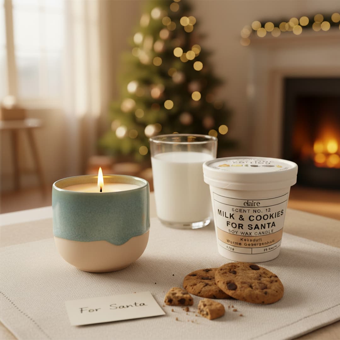 Mix it Match it Love it – Duftkerze Milk and Cookies im Aquarell Gefäß