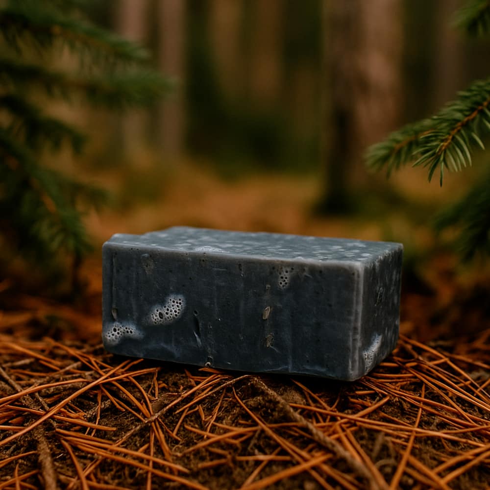 Nordic Wood feste Seife im Bad – Waldduft Pflege elaire