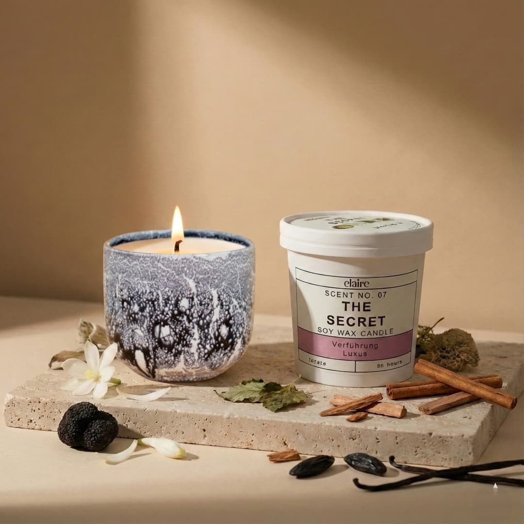 Mix it Match it Love it – Duftkerze The Secret im Stone Gefäß