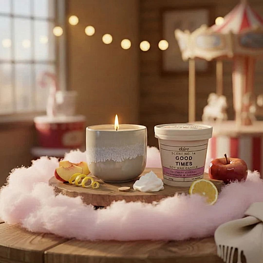Mix it Match it Love it Scent No. 14 – Duftkerze im weiß-beigen Gefäß